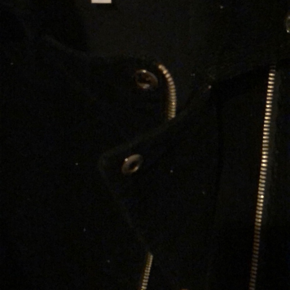 Juicy Couture Black Jacket with Zipper Accents - Picture 5 of 6